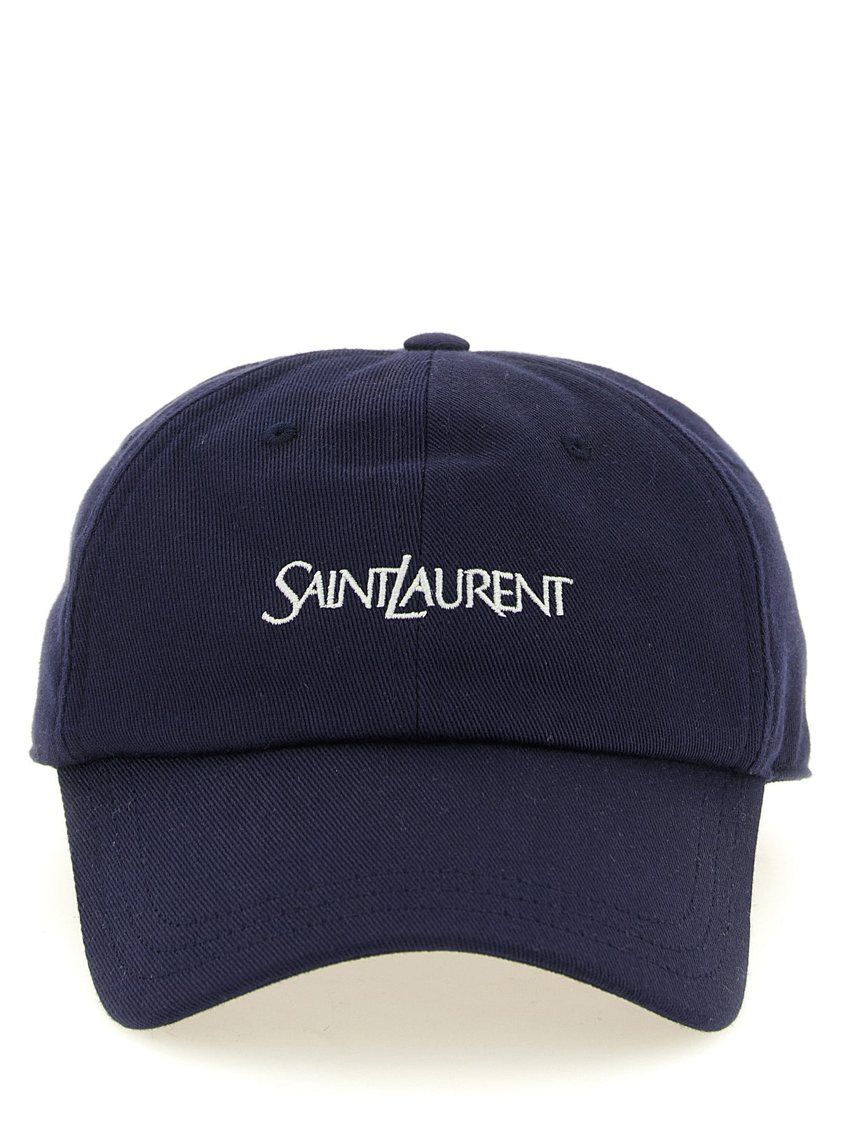 Saint Laurent Blue Cotton Baseball Cap