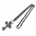 Chrome Hearts Paperchain Necklace With Dagger Pendant