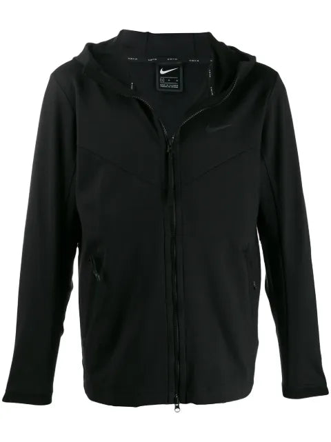 Nike hooded jersey jacket