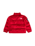 Supreme TNF faux-fur Nuptse jacket