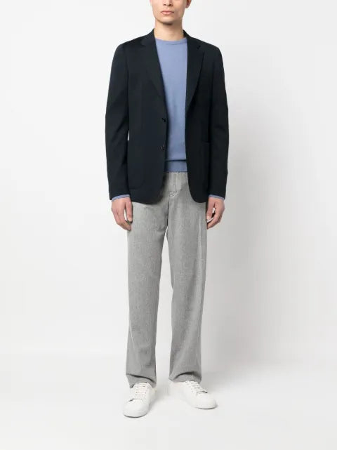 Zegna sweater in ribbed knit