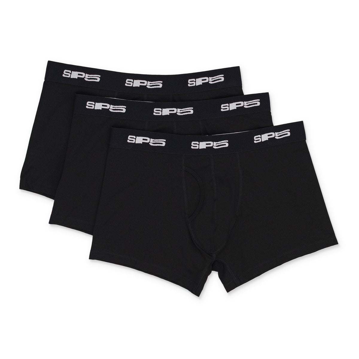 Black BLACK 3-PACK BOXER BRIEFS