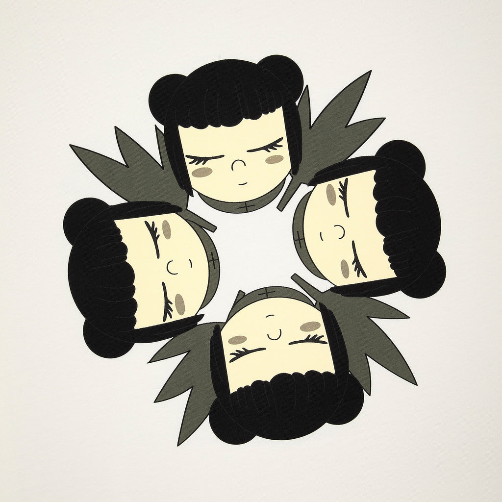 "koi" T Shirt off white