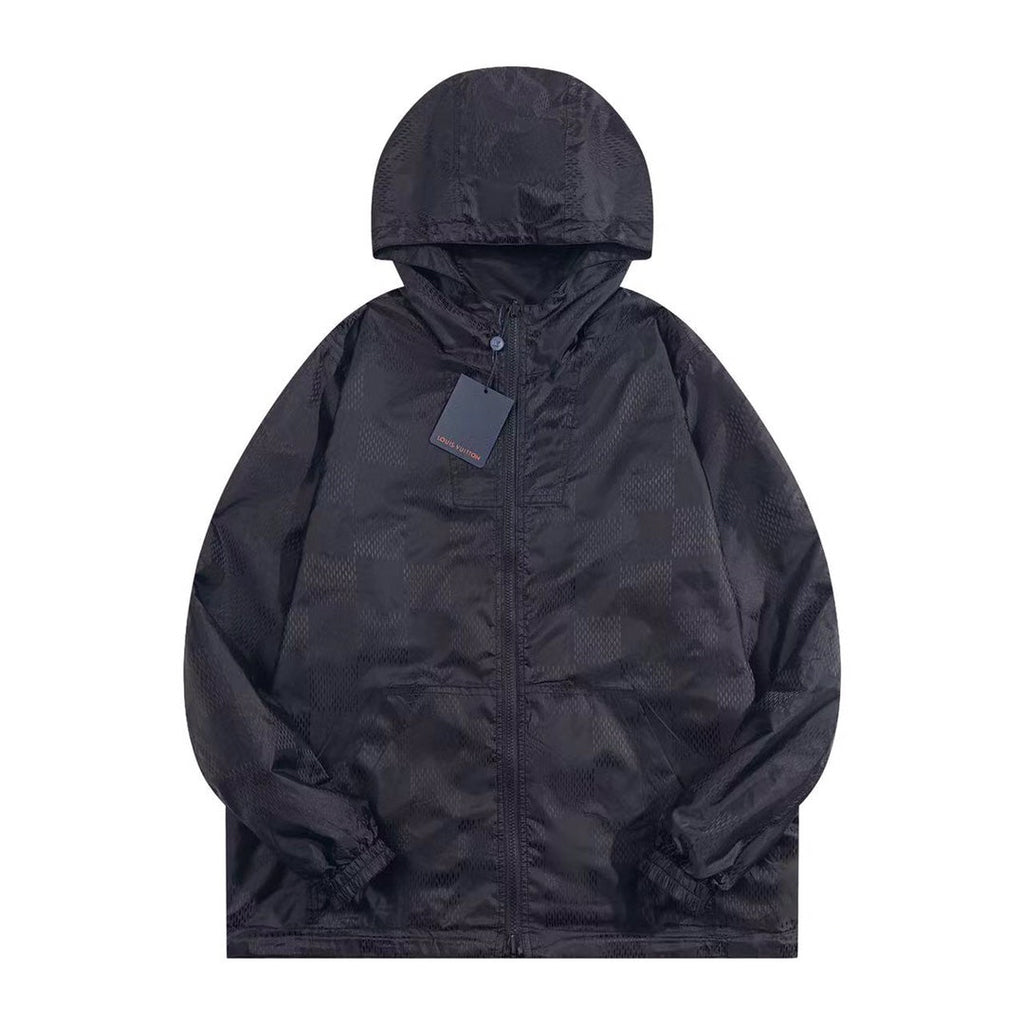 Jacquard Reversible Shell Jacket