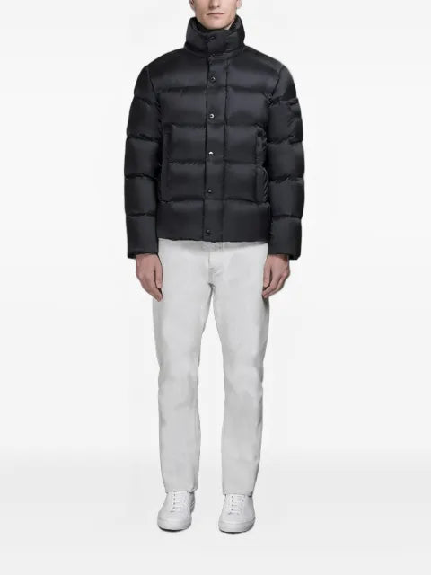 Moorer Nadir quilted hooded jacket