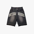 Bottega Desires Denim Jorts Black