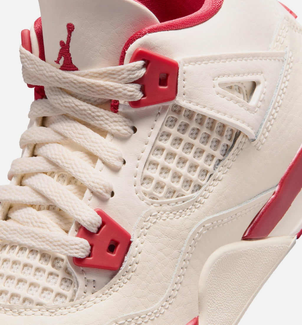 Air Jordan 4 Retro Valentine's Day Preschool Sneakers
