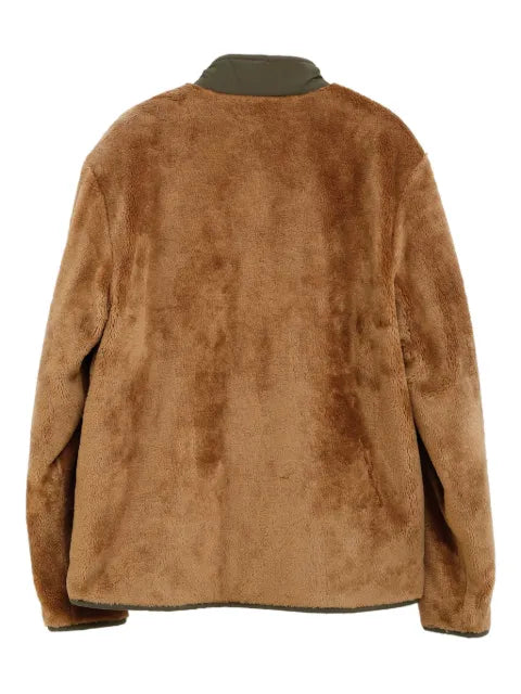 Moncler Rentignat snap-button fleece jacket