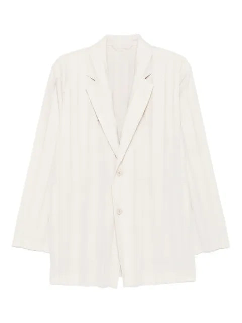 Homme Plissé Issey Miyake striped blazer