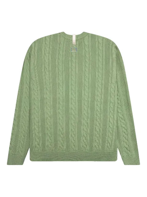 Advisory Board Crystals cable knit cardigan
