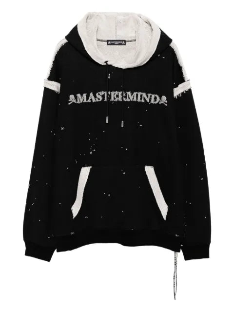 Mastermind World logo-print hoodie