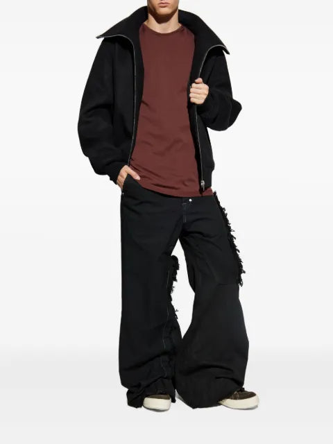 Rick Owens high-neck wool jacket