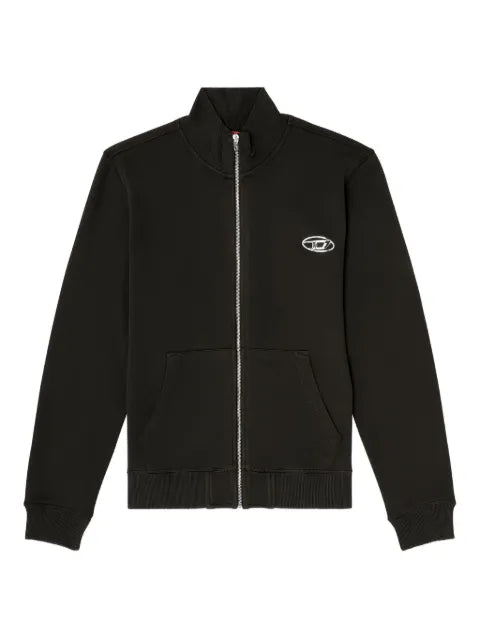Diesel Oval D zip-up sweater
