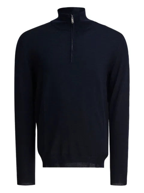 Zanone zip-neck sweater