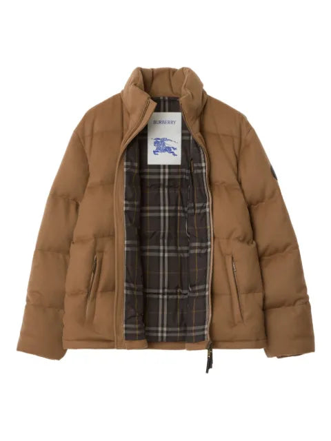 Burberry funnel-neck puffer jacket