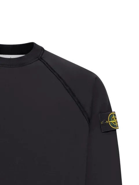 Stone Island Compass-badge raglan-sleeve sweatshirt