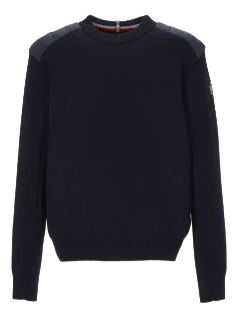 Moncler Grenoble padded-shoulder sweater