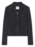 Courrèges City Shadow zip-fastening logo jacket