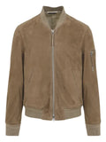 TOM FORD suede bomber jack