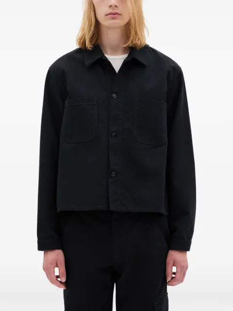 Ann Demeulemeester boxy-fit shirt jacket