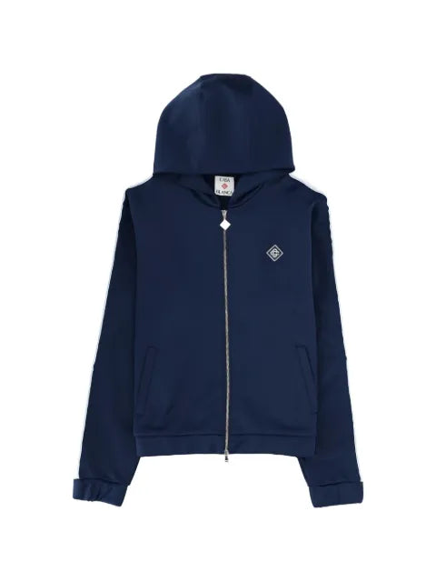 Casablanca hooded zip jacket