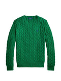 Polo Ralph Lauren Pony -embroidered cable-knit sweater