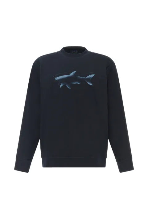 Paul & Shark shark print sweatshirt