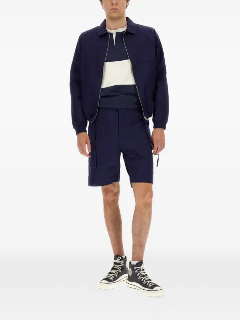 UMBRO logo patch shirt jacket
