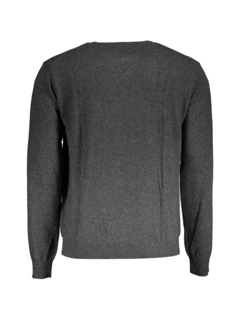La Martina embroidered-logo crew-neck jumper
