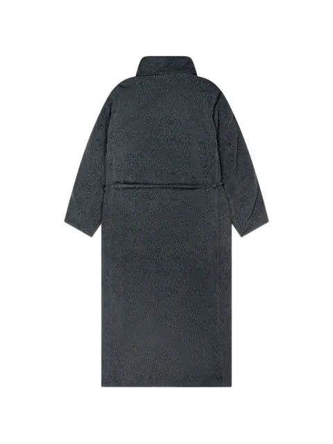 PROTOTYPES floral-jacquard terrycloth coat