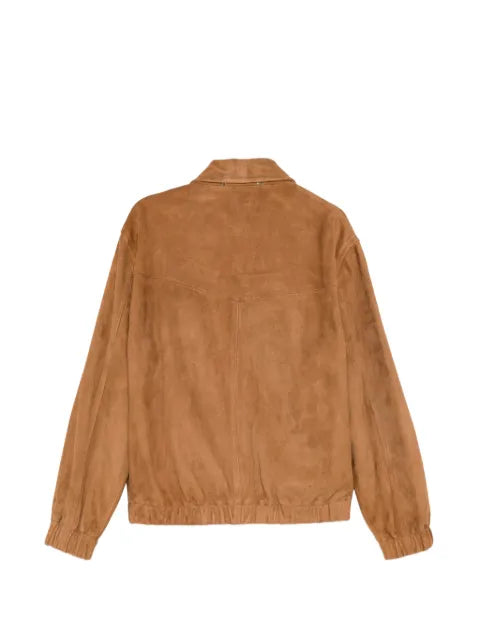 Paul Smith suede bomber jacket