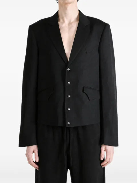 Enfants Riches Déprimés western-yoke button-up blazer