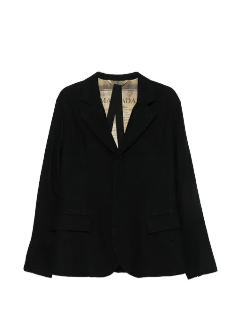 Masnada single-breasted blazer