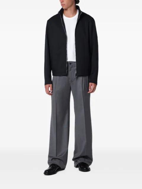 Zegna zip-up high-neck jacket
