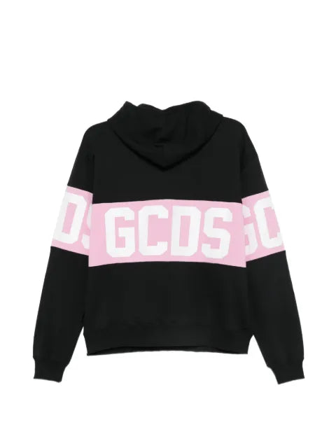 GCDS logo-print drawstring hoodie