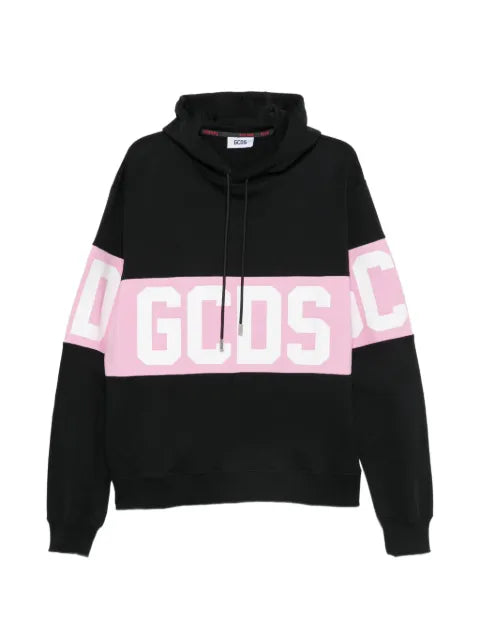GCDS logo-print drawstring hoodie