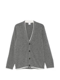 Eleventy contrast-trim cardigan