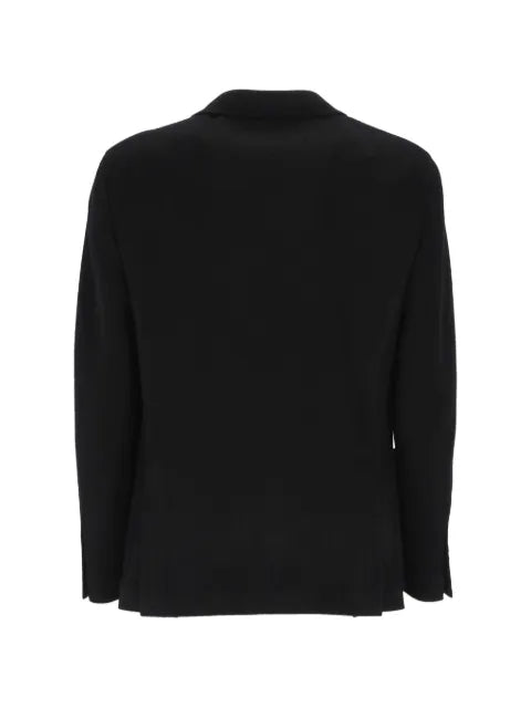 Lardini cashmere single-breasted jacket