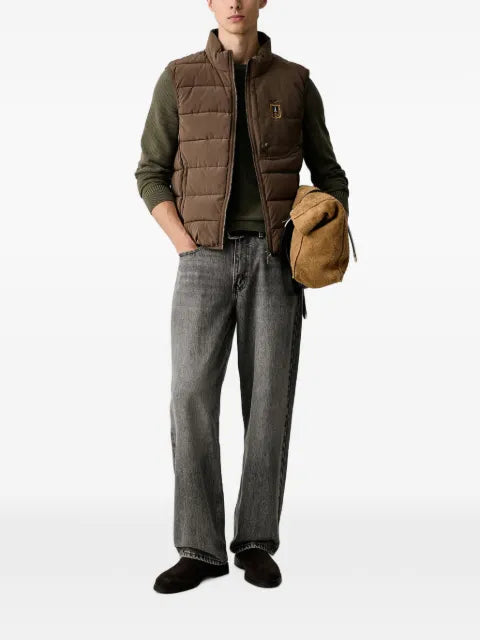 Aeronautica Militare quilted gilet