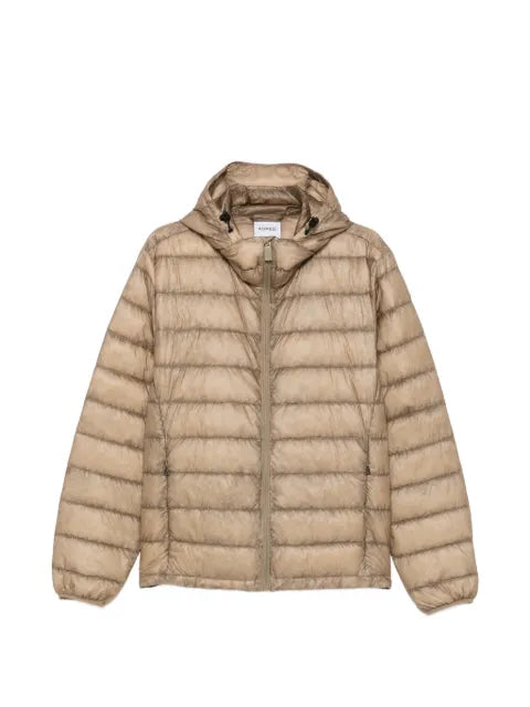 ASPESI Nelson quilted hooded jacket