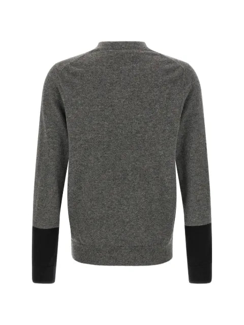 Comme Des Garçons Shirt color-block V-neck sweater