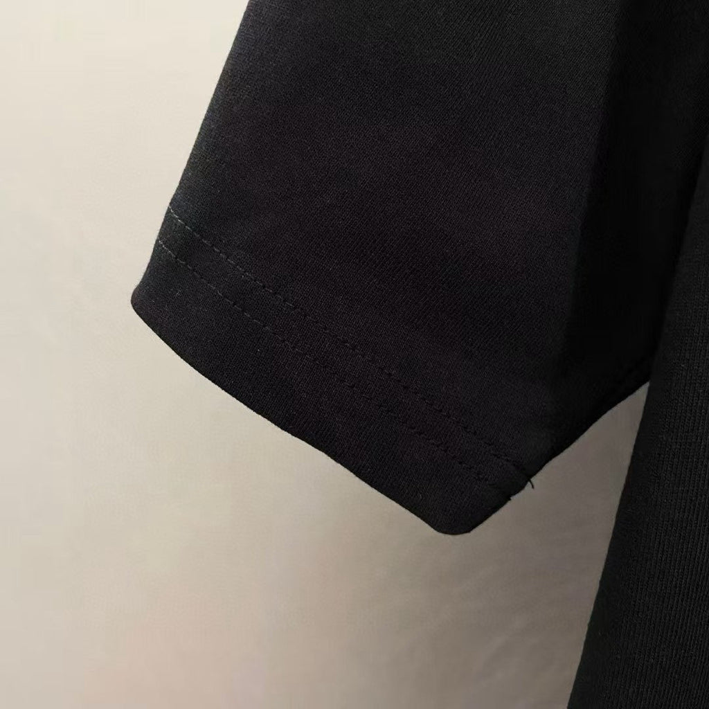 Amiri Small Chest Monogram Crew‑Neck Short‑Sleeve T‑Shirt