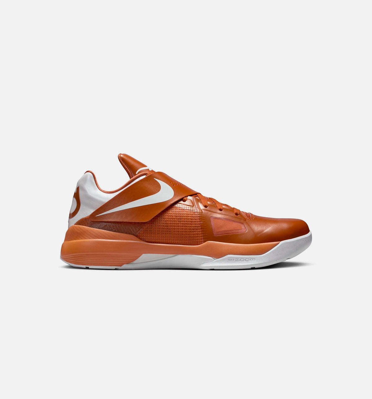 Zoom KD 4 Texas Longhorns – Men's Lifestyle Shoe in Desert Orange/White