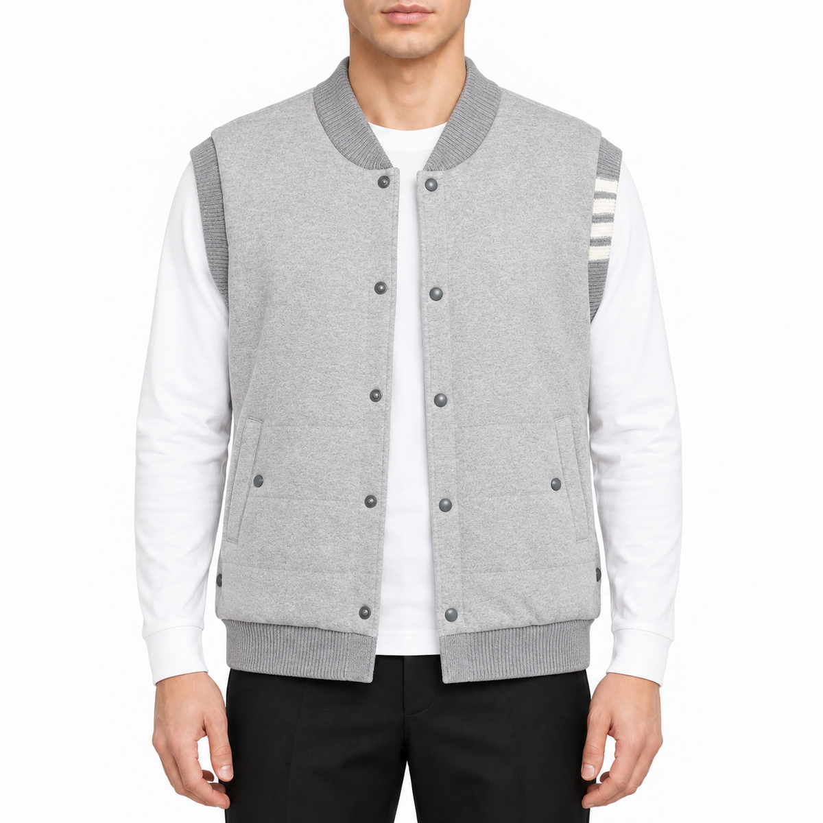 Unisex Warm Vest | Thom Browne