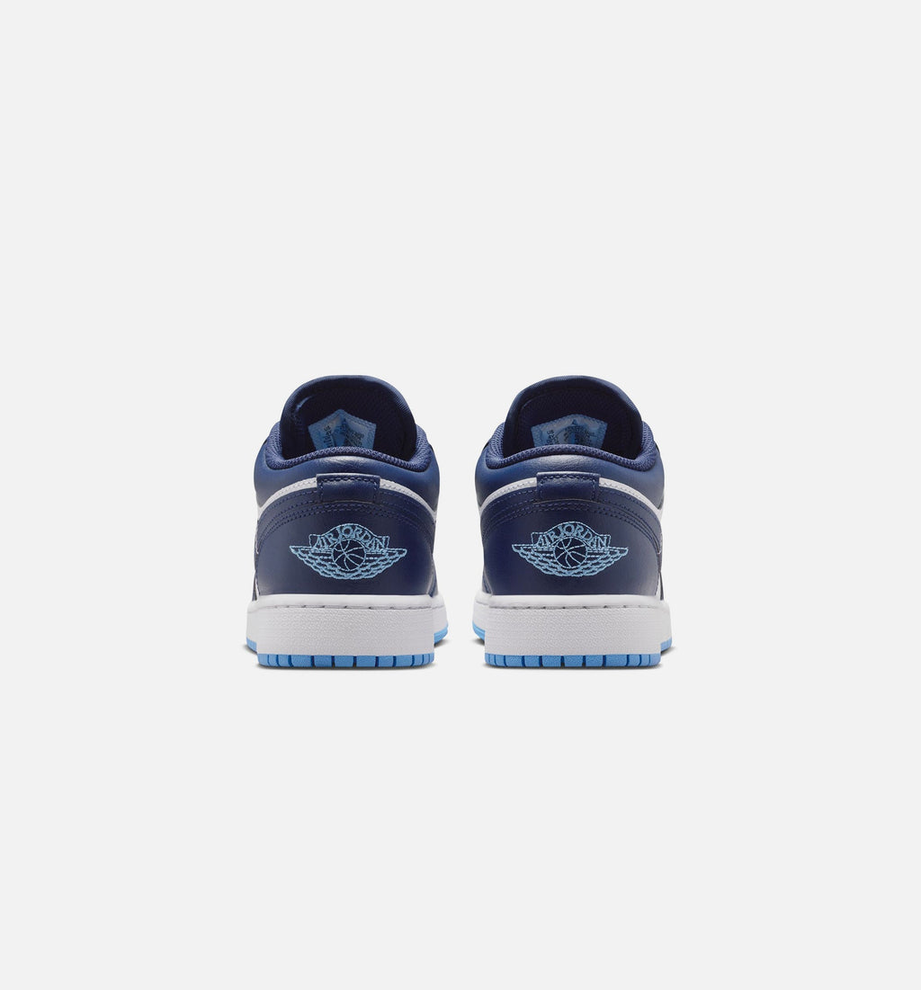 Air Jordan 1 Low Grade School Sneakers - Deep Navy / University Blue / White