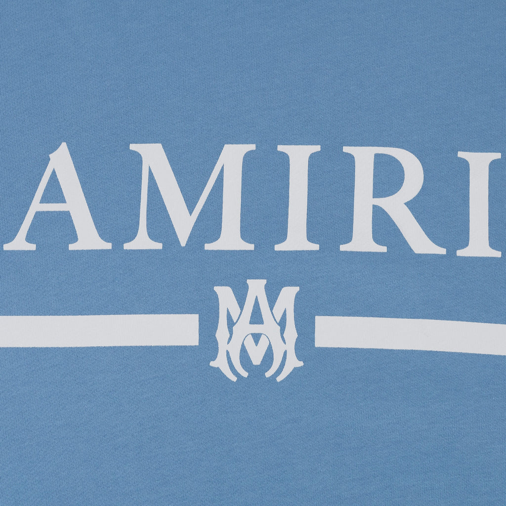Carolina Blue Amiri MA Bar Crewneck
