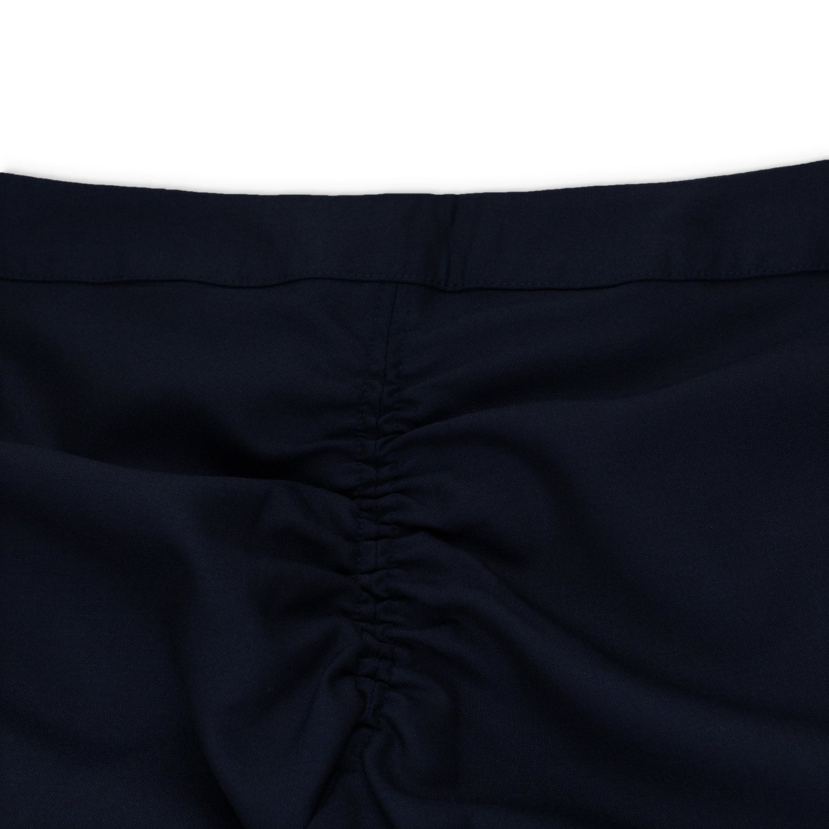 Blue Tailored Trousers V-Waistband
