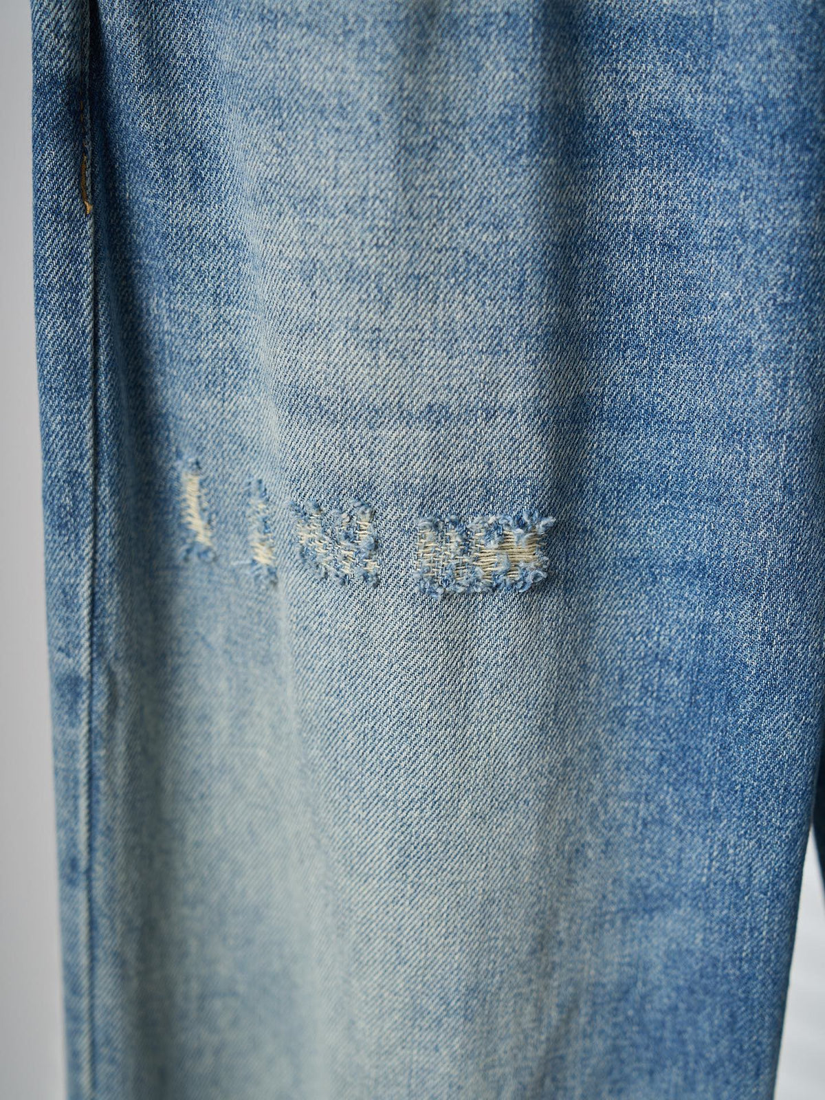 Acne Studios Distressed Wide‑Leg Denim Jeans
