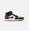 Air Jordan 1 Mid SE “True Red White Court Purple Black” Men's Lifestyle Shoes