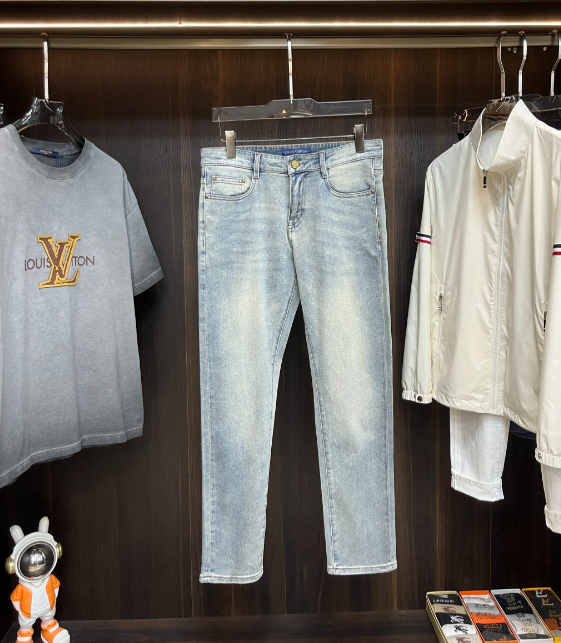 Monogram Gradient Denim Jeans